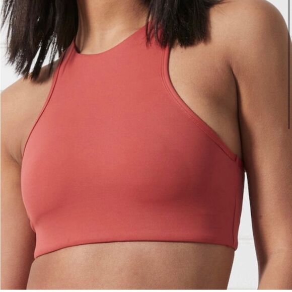 NWOT All Fenix Burnt Orange Sports Bra - XS - Picture 1 of 5